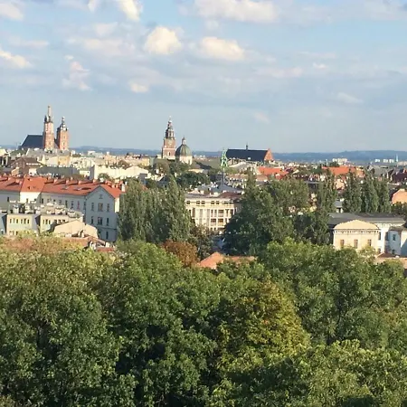 Apartment Tower View Studio Centrum Krakau